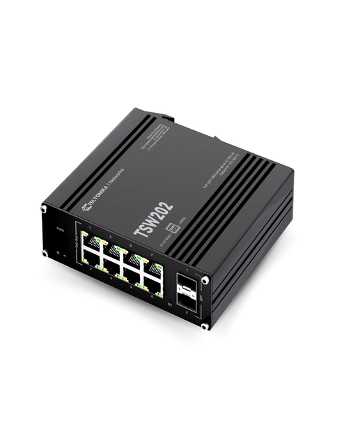 8 Ports L2+ Cloud Managed Full Gigabit PoE Switch, Max 480W PoE