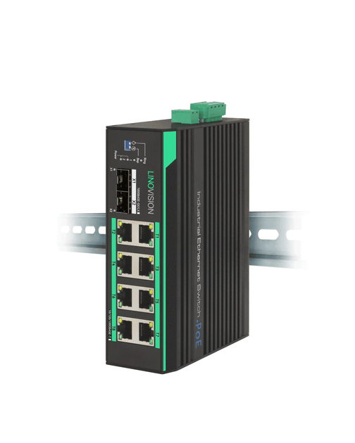 LINOVISION Splitter PoE Industriel Gigabit 30W avec Sortie DC 12V et Sortie PoE Passif 12V, conçu pour Les caméras et Les systèmes IoT LINOVISION Splitter PoE Industriel Gigabit 30W avec Sortie DC 12V et Sortie PoE Passif 12V, conçu pour Les caméras et Les systèmes IoT