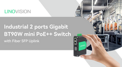 The Mini Yet Mighty Industrial PoE++ Switch: 90W Output with Fiber SFP Uplink