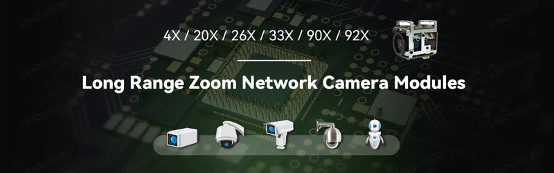2 Megapixels 20x Optical Zoom Network Starlight Camera Module ...