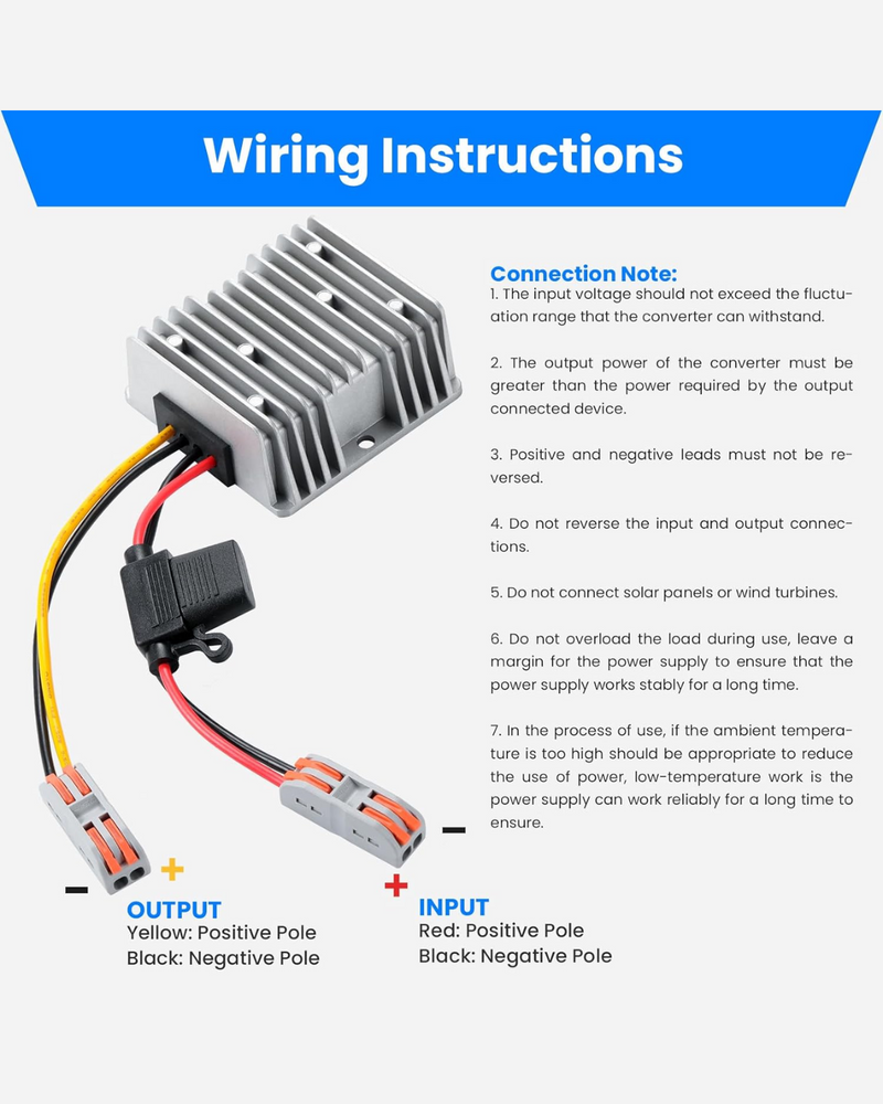 12V/24V to DC48V 240W Voltage Booster, DC-DC Boost Converter