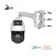 4G LTE Wireless 4MP Dual-Lens PTZ Camera with 25x Optical Zoom