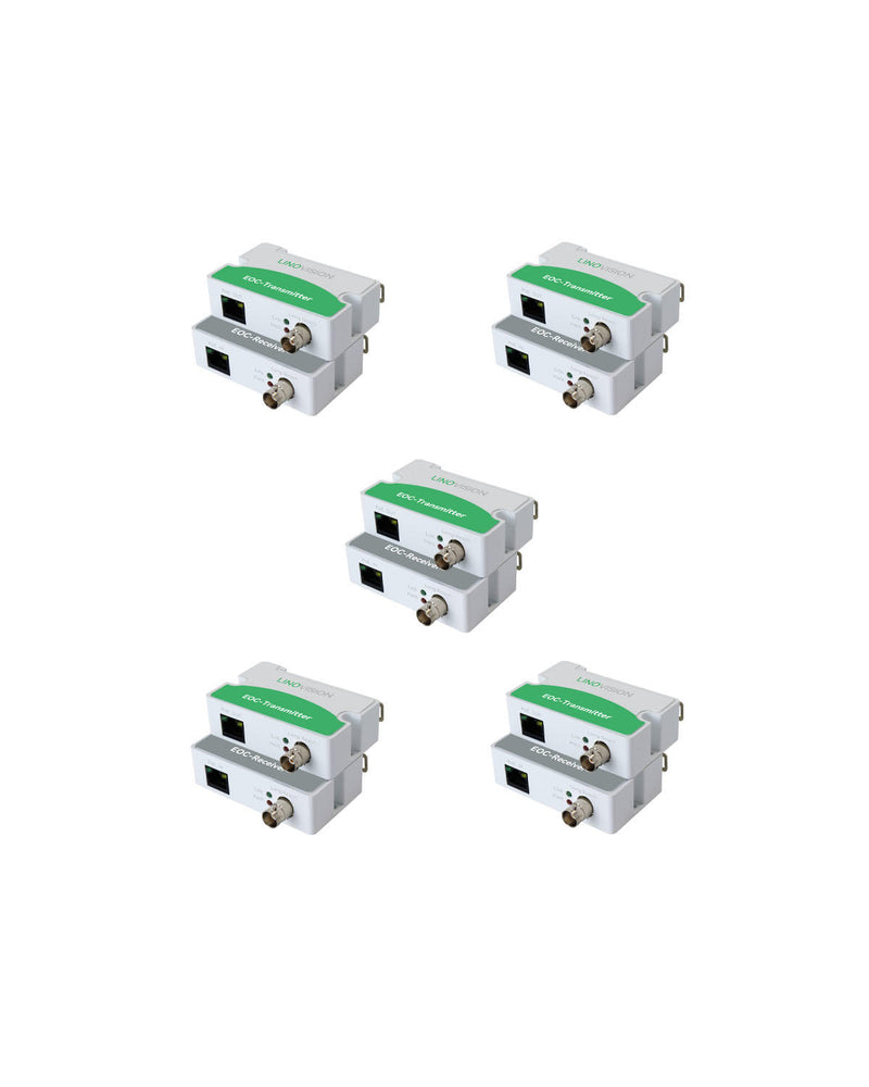 Extendeur Ethernet Sur Câble Coaxial - 500 M - Alimentation Et Données Pour Caméra POE - 12