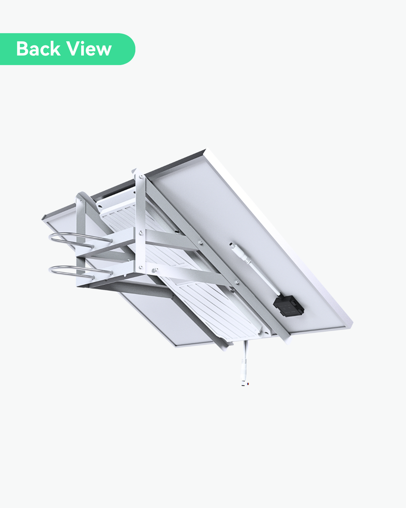 (SOLAR-S1240P100) Fully Integrated 4-in-1 Smart Solar Power Supply System for Security Cameras and IoT Device