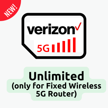 Verizon 5G Unlimited Data Plan with Public Static IP Address