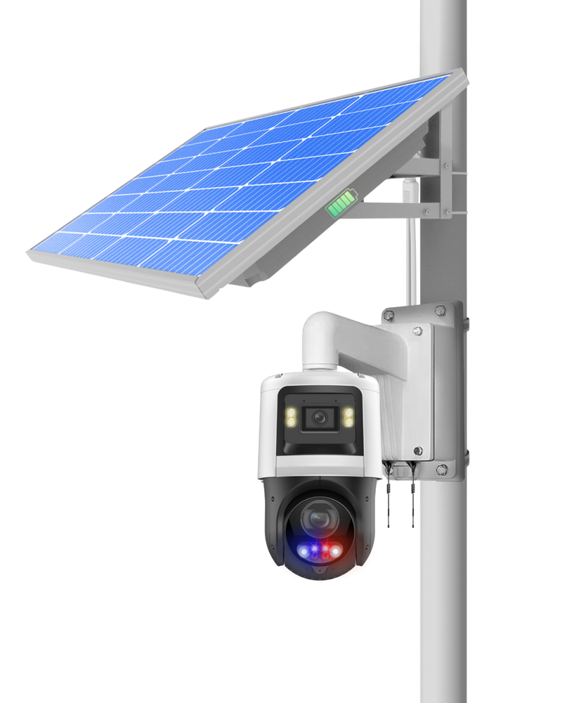 (GO SOLO PTZ544D V1) Commercial Solar Power Camera KIT