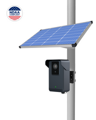 (GO SOLO Capture) 4G Solar Powered License Plate Capture Camera