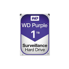 WD Purple 1TB Surveillance Hard Disk Drive - 5400 RPM Class SATA 6 Gb/s 64MB Cache 3.5 Inch