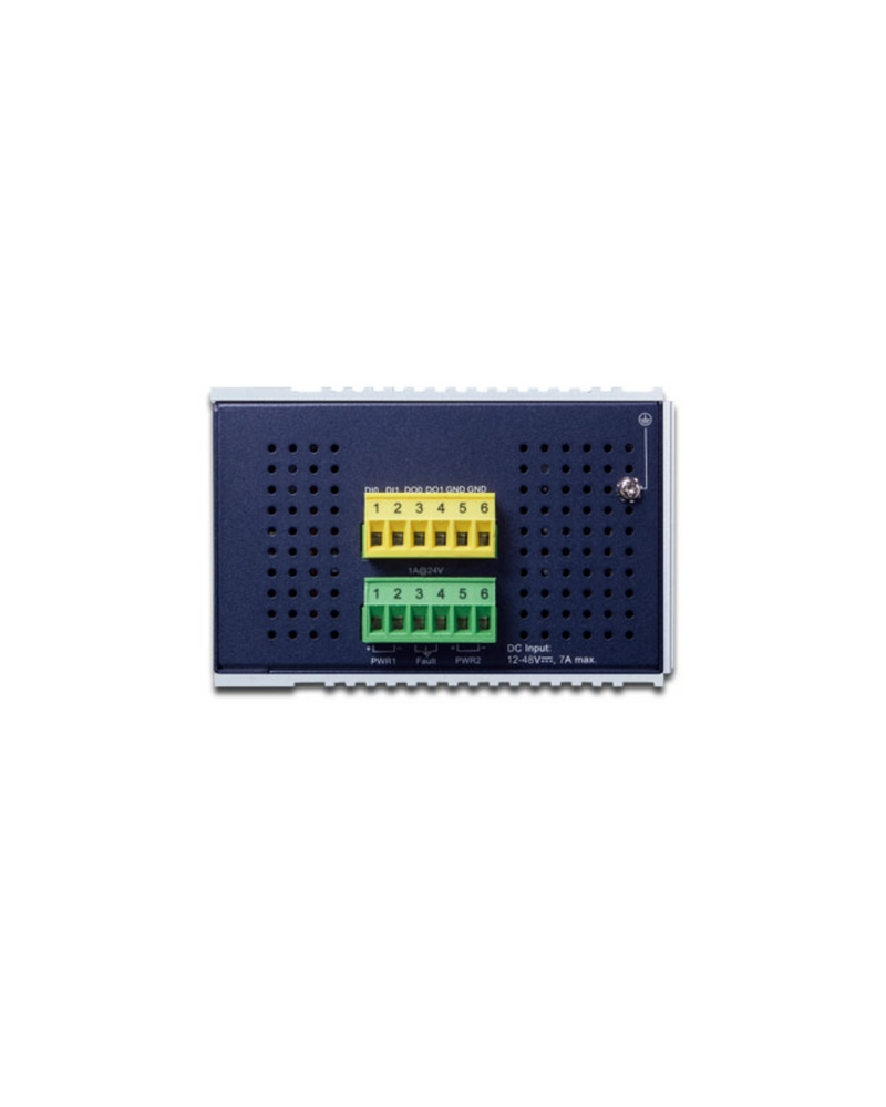 PLANET IGS-10020HPT IP30 Industrial SNMP Switch 8-Port 10/100/1000Base-TX 802.3at PoE + 2-Port 100/1000FX (SFP)