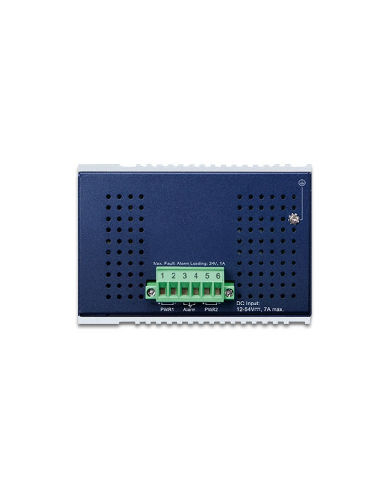 PLANET IGS-1020PTF-12V Industrial 8-Port 10/100/1000T 802.3at PoE + 2-Port 100/1000X SFP Ethernet Switch w/ 12V Booster