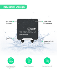 LoRaWAN Solenoid Valve Controller support 2 output and 2 digital input with High Capacity Battery