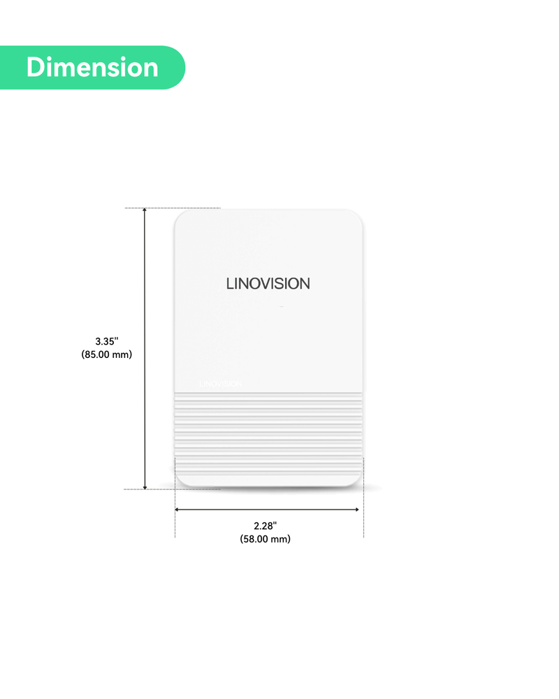 LoRaWAN Wireless Magnetic Temperature & Humidity Sensor with Food-safe and Waterproof Enclosure