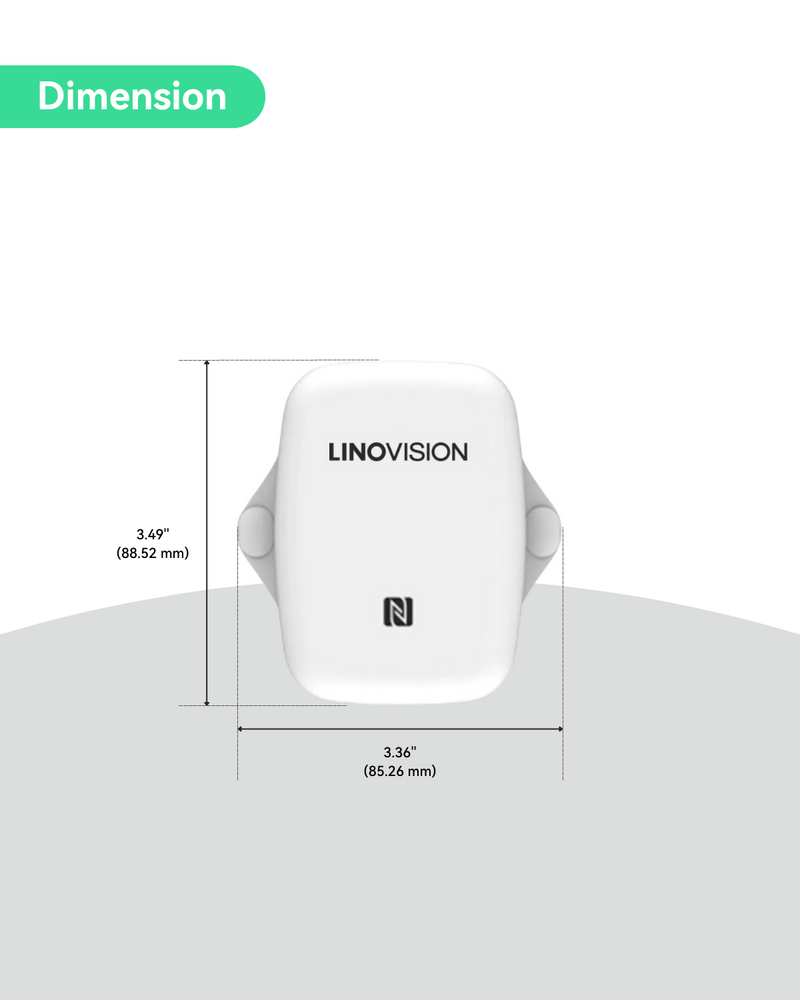 LoRaWAN 无线温湿度传感器，带电池且防水