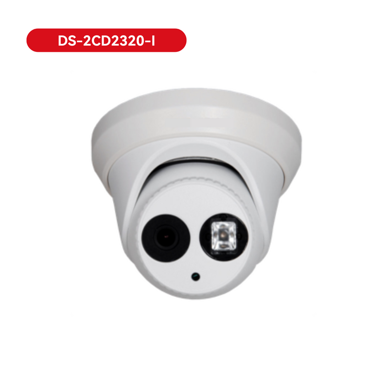 Hikvision OEM DS-2CD2320-I 2MP IP turret dome camera 100ft IR DWDR 2.8mm lens