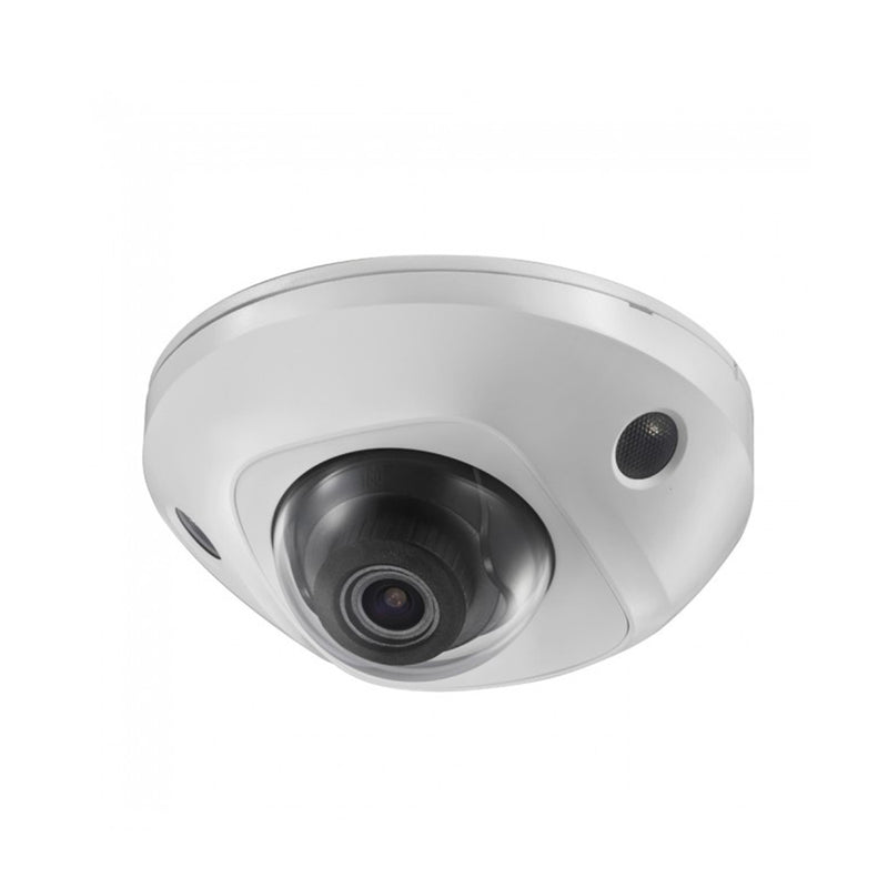 4MP Pro H.265 WDR IP wedge 4mm dome camera  100ft IR  built-in Mic