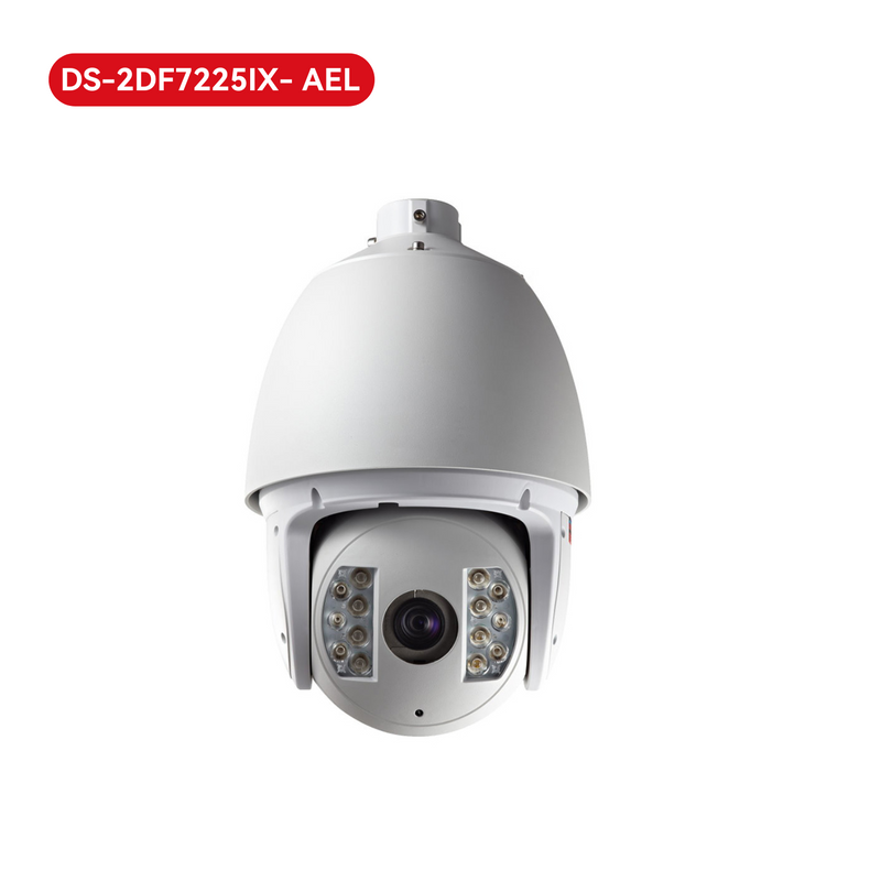 Hikvision OEM DS-2DF7225IX- AEL 2MP 25x outdoor IP PTZ camera audio'alarm, 493ft IR, smart auto-tracking