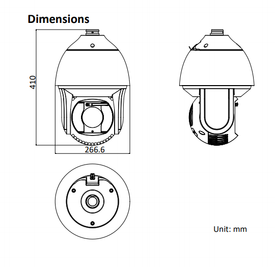 Hikvision OEM DS-2DF8236IX-AEL 2MP 36X DarkFighter IR PoE IP Dome PTZ Camera