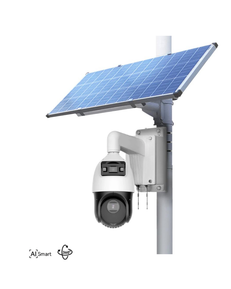 (GO SOLO PTZ544D V1) Commercial Solar Power Camera KIT