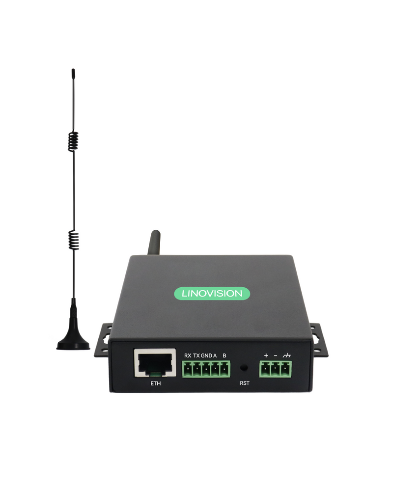 Industrial 4G LTE Router with Virtual SIM, eSIM Router Supports RS232/RS485