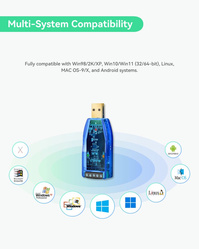 USB Naar RS485/422 Converter | Elektronica Voor Jou USB Naar RS485/422 Converter | Elektronica Voor Jou