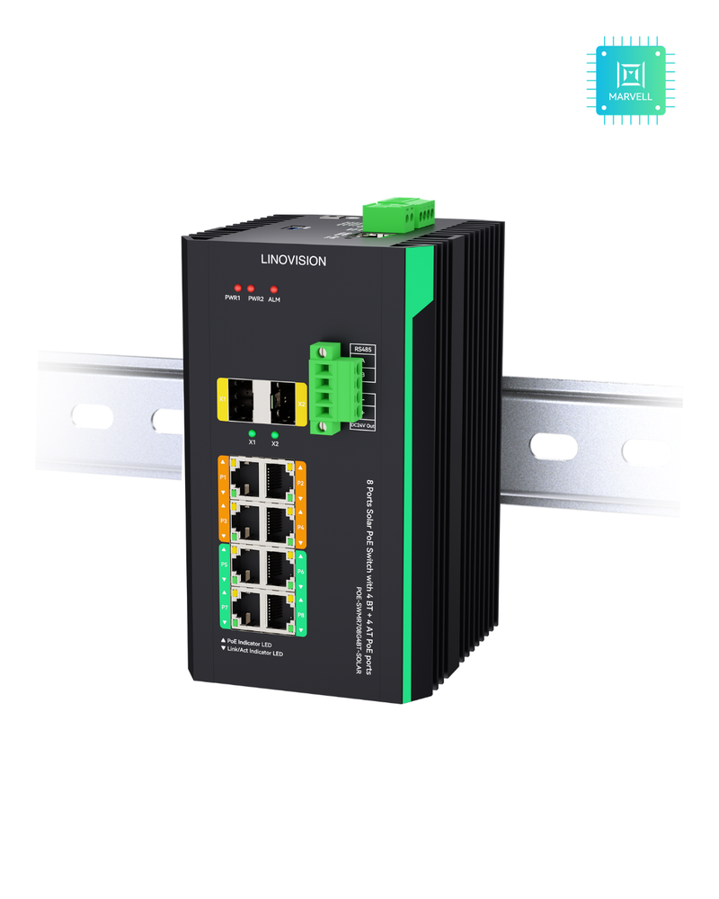 Solar PoE Switch-Homepage | Hinovision Solutions LLC (Linovision USA)