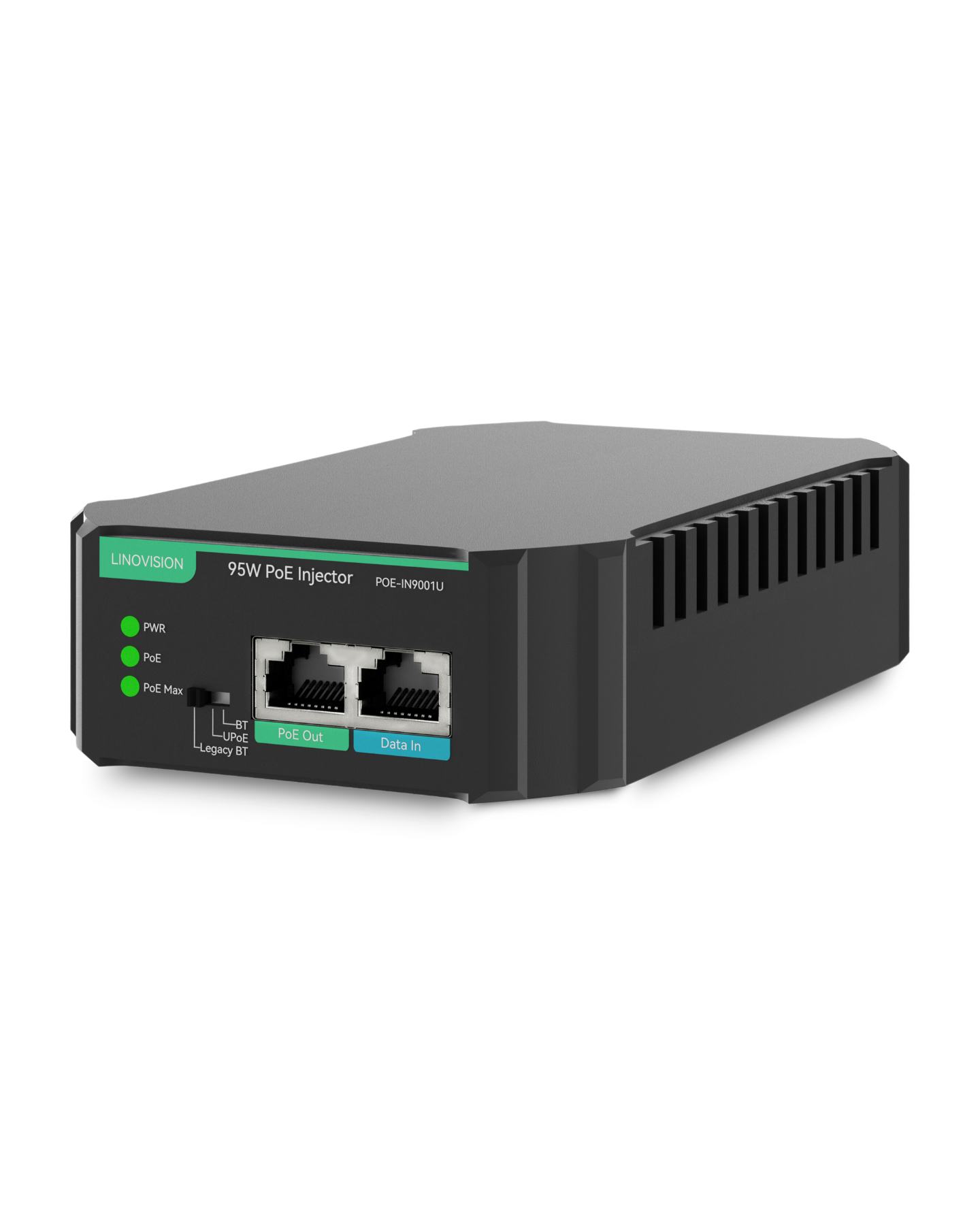 (POE-IN9001U) Gigabit 90W 802.3bt PoE Injector, Compatible with standard and Legacy non-Standard PD device