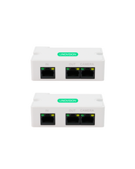 Passive POE Extender with two POE outputs 300ft POE extension, 2 Pack