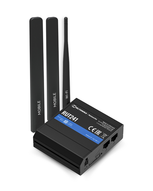 Teltonika Router Rut241 Teltonika RUT241 Industrial 4G LTE Cellular Wi-Fi Router | Hinovision ...