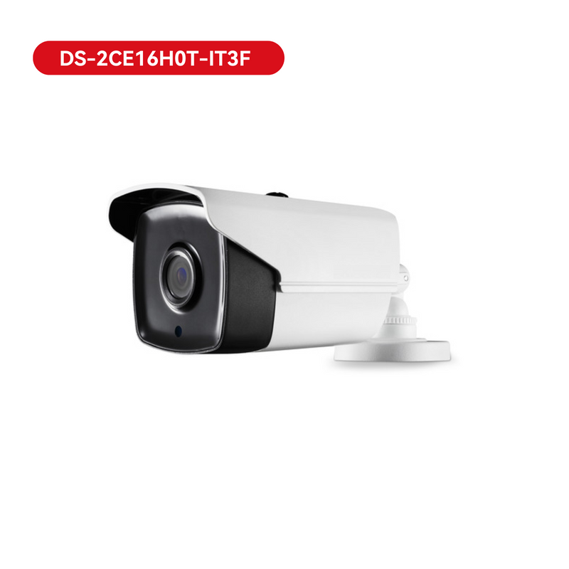 5 MP HD EXIR Bullet Camera, 2.8mm lens, OSD, up to 132ft IR distance, Support TVI'AHD'CVI'CVBS output