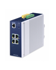 PLANET Industrial L2+ Managed 4-Port Timing Sensitive Network (TSN) Switch, support 802.1AS and PTP