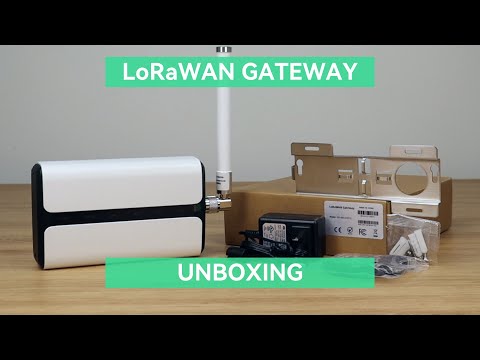 Indoor LoRaWAN Gateway with built-in WEB and Compatible to multiple IOT Cloud Platforms