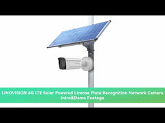 (GO BOX-V1200PU-PTZ-LPR) Versatile Solar Powered Cameras System with Paired Wireless Bridge