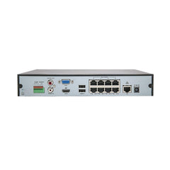 8ch 4K NVR with 8 POE ports, HDMI'VGA output, max 1 HDD, min 1U case - LINOVISION US Store