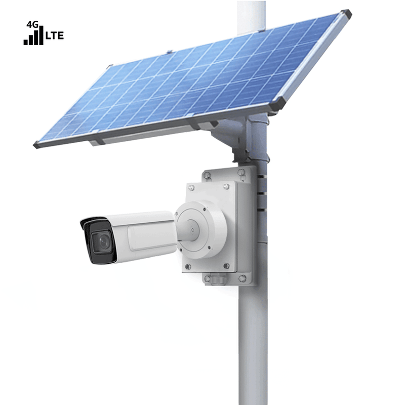 4G LTE Solar Power ANPR Camera Kit with built-in License Plate Recognition Software and Vehicle Capture - LINOVISION US Store