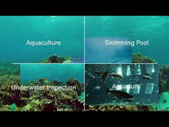 Caméra sous-marine IP 4K POE pour l'aquaculture et l'inspection sous-marine anti-corrosion, profondeur d'eau maximale de 50 mètres