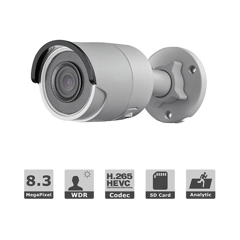 4K H.265+ IP mini bullet camera, TrueWDR, 2.8mm lens - LINOVISION US Store